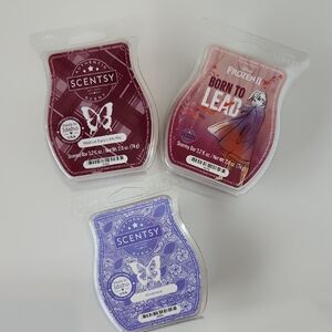 Scentsy Wax Melts Trio - Red, Purple